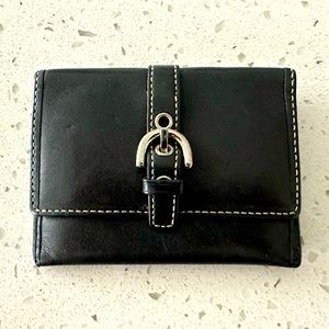 Coach small leather wallet